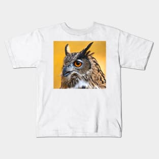 Eurasian Eagle Owl Kids T-Shirt